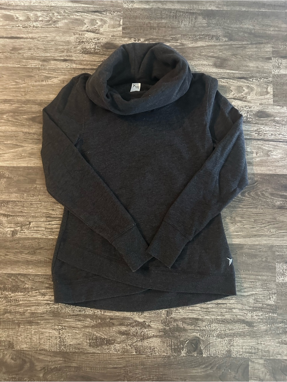 Old Navy Charcoal Grey Cowl Neck Sweatshirt